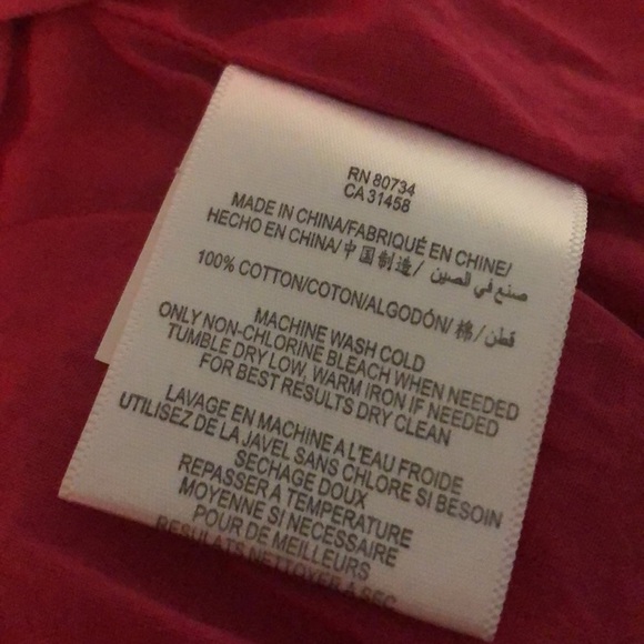 BCBG 100% Cotton Belted Dress with Vertical Line Pattern - Hot Pink - Barbiecore - Picture 5 of 5